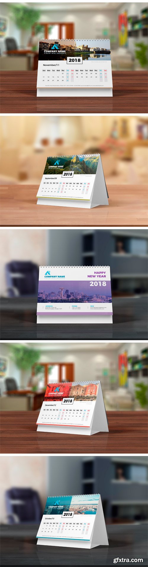 CM - Desk Calendar 2018 1911121