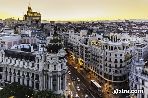 Height of a skyscraper night city business center metropolis 25 HQ Jpeg