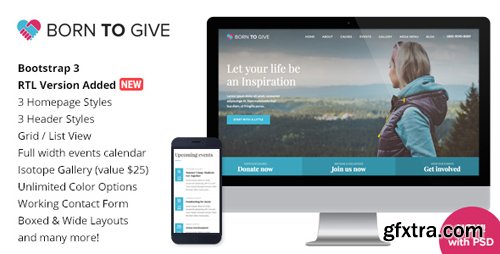 ThemeForest - Born To Give v1.4.1 - Charity Crowdfunding Responsive HTML5 Template - 14295241 ThemeForest - Born To Give v1.4.1 - Charity Crowdfunding Responsive HTML5 Template - 14295241