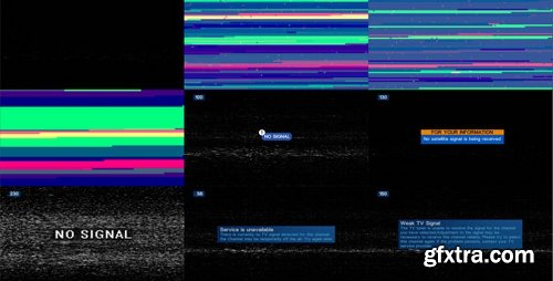 Videohive Ultimate Bad TV Signal Pack 4931439