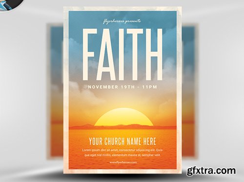 Faith Church Event Flyer