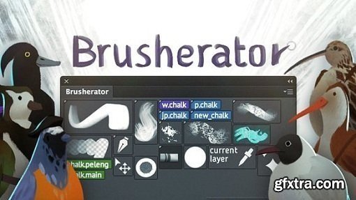 Brusherator 1.2 Plug-in for Adobe Photoshop CC