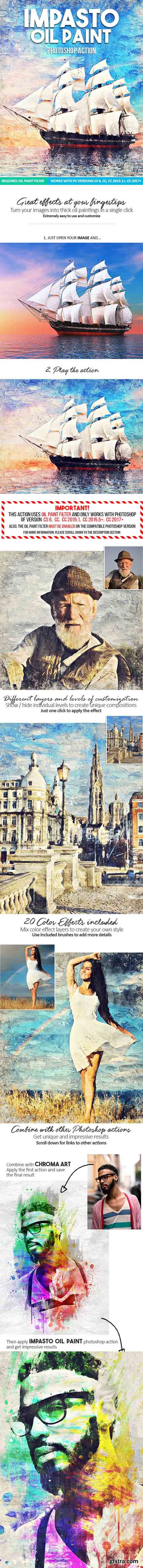 Impasto Oil Paint Photoshop Action 20777530