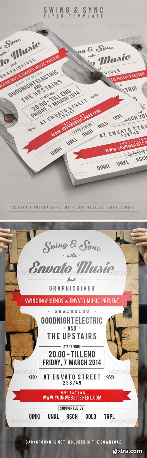 GR - Swing & Sync Flyer Template 7227628