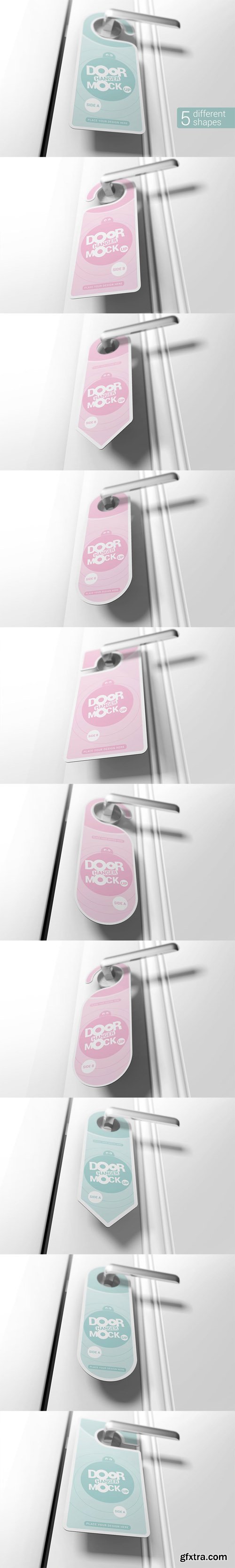 Door Hanger Mockups