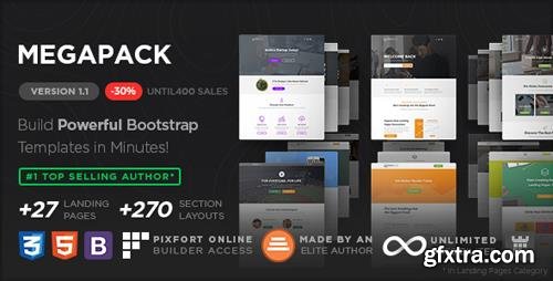 ThemeForest - MEGAPACK v1.0 - Marketing HTML Landing Pages Pack + PixFort Page Builder Access - 20350174 ThemeForest - MEGAPACK v1.0 - Marketing HTML Landing Pages Pack + PixFort Page Builder Access - 20350174