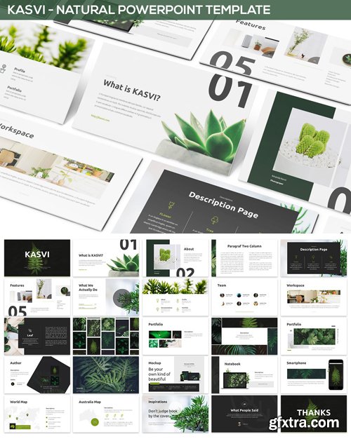 KASVI - Nature Powerpoint Template KASVI - Nature Powerpoint Template