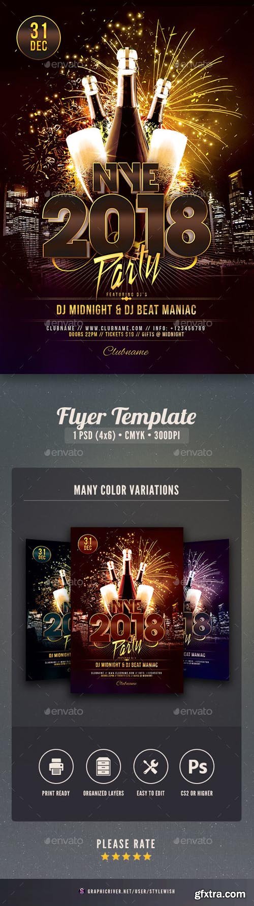 GR - NYE 2018 Party Flyer 14111839 GR - NYE 2018 Party Flyer 14111839