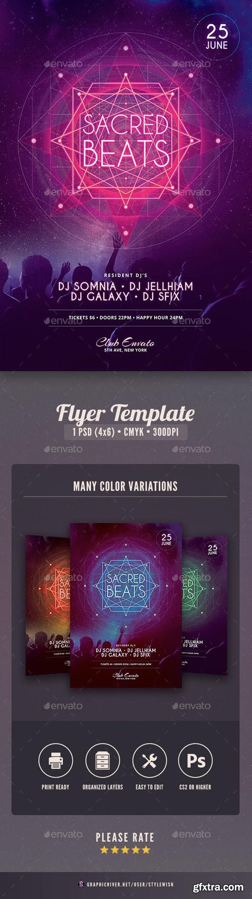 GR - Sacred Beats Flyer 15350809 GR - Sacred Beats Flyer 15350809