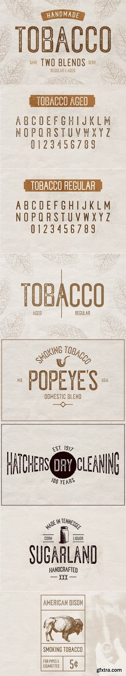 CM - Tobacco Typeface 1367250