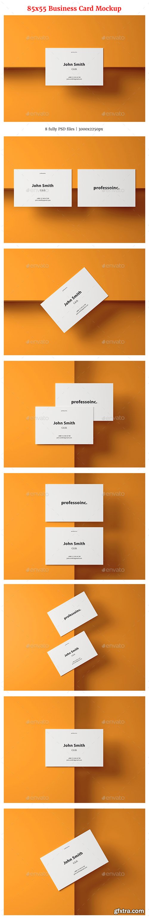 GR - 85x55 Business Card Mockup Set 2 20769194 GR - 85x55 Business Card Mockup Set 2 20769194