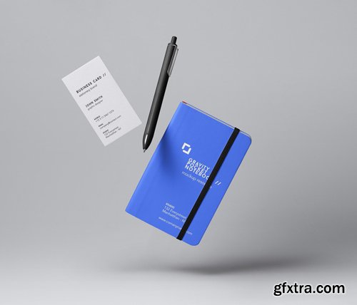 Gravity Stationery Mockup Gravity Stationery Mockup