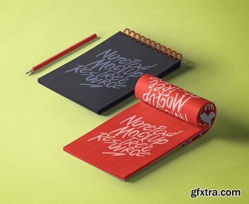 Psd Notepad Mockup Vol 3 Psd Notepad Mockup Vol 3