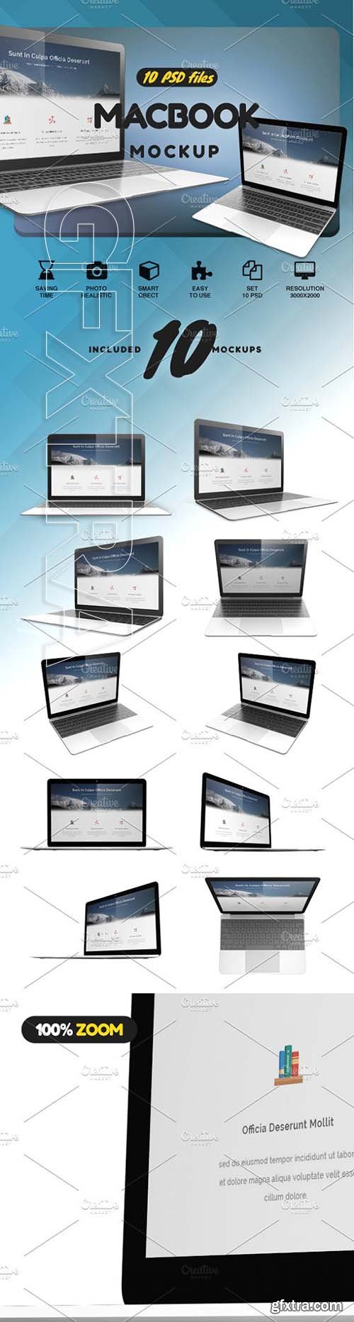 CreativeMarket - MacBook MockUp 1984175