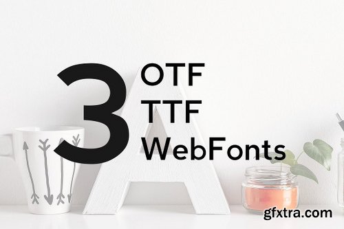 CreativeMarket BERLIN - Minimal Typeface + Web Font 472939