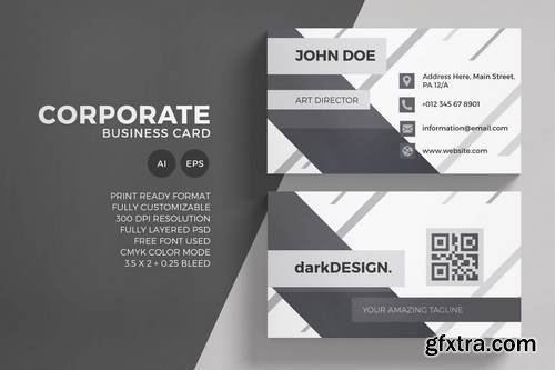 Corporate Business Card Template
