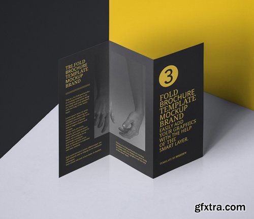 Psd Tri Fold Mockup US A4 Vol 6 Psd Tri Fold Mockup US A4 Vol 6