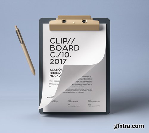 Psd Clipboard Stationery Mockup Vol2 Psd Clipboard Stationery Mockup Vol2