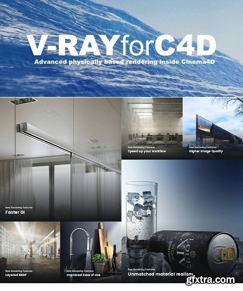 VRAY for C4D v3.4.01 + VRAY Standalone v3.4 (macOS)
