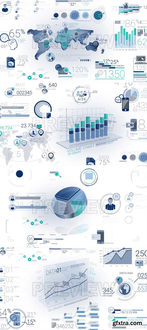 MA - 35 Corporate Infographic Elements MA - 35 Corporate Infographic Elements