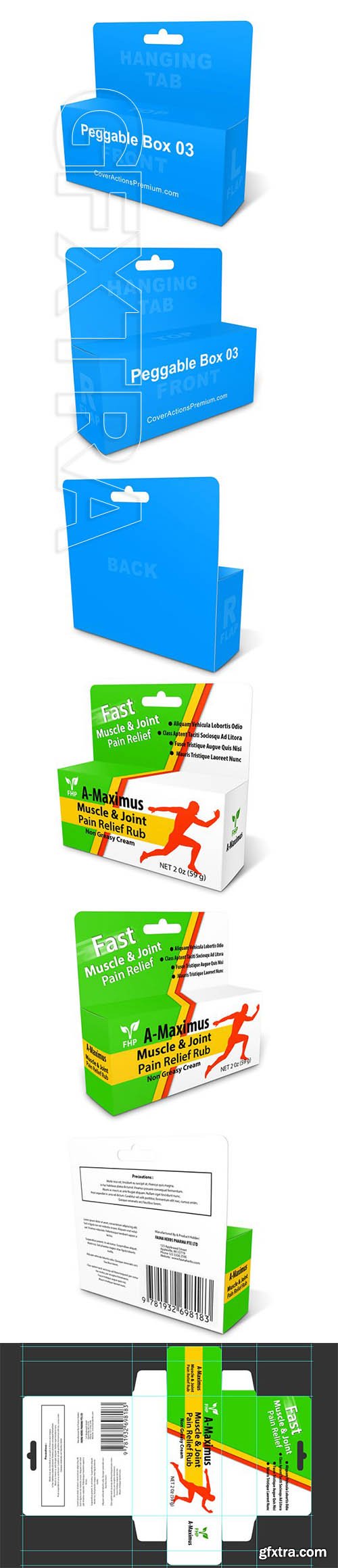 CreativeMarket Hanging Display Box Mockup 2001528 » GFxtra