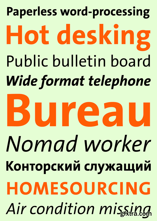 TheSans Office Font Family