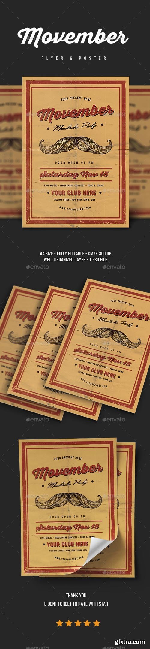 GR - Movember Flyer Vol.2 20882870 GR - Movember Flyer Vol.2 20882870