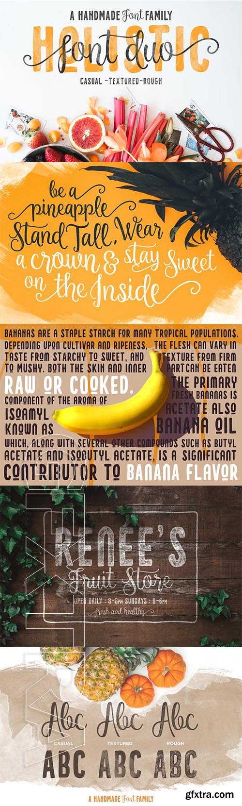 CreativeMarket - Holistic Font Duo 2003079