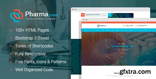ThemeForest - Pharma+ v1.0 - Pharmaceuticals Company and Shop HTML Template with Builder - 20847378 ThemeForest - Pharma+ v1.0 - Pharmaceuticals Company and Shop HTML Template with Builder - 20847378
