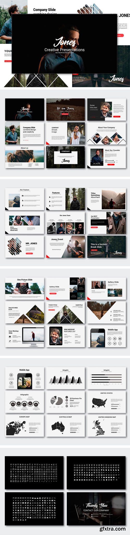 CM - Jones Creative Powerpoint Template 1953689