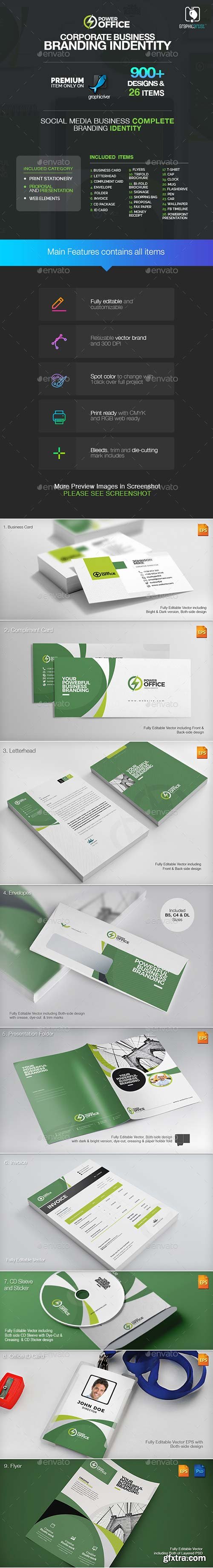 Corporate Business Branding Identity 20052688