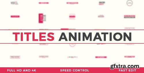Videohive - Titles Animation - 20676995