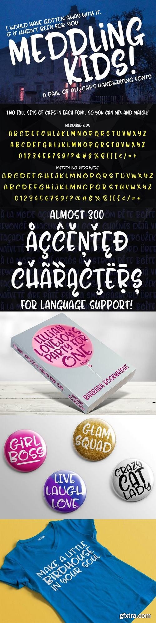 CM - Meddling Kids - handwriting font 1378469