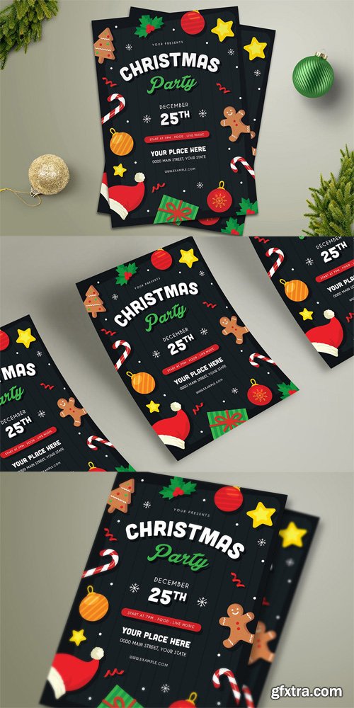 Christmas Party Flyer Christmas Party Flyer