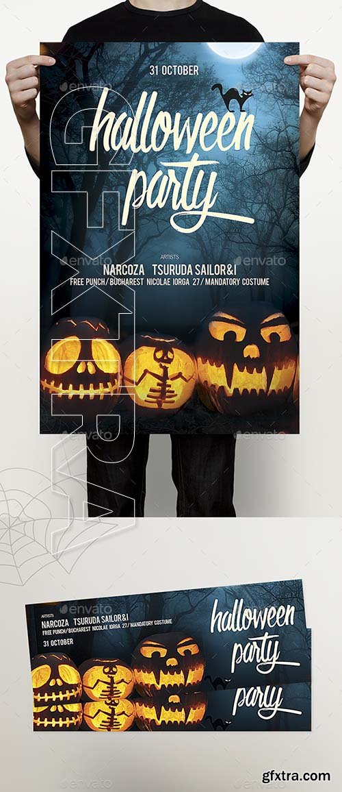 GraphicRiver - Halloween Flyer 17977501