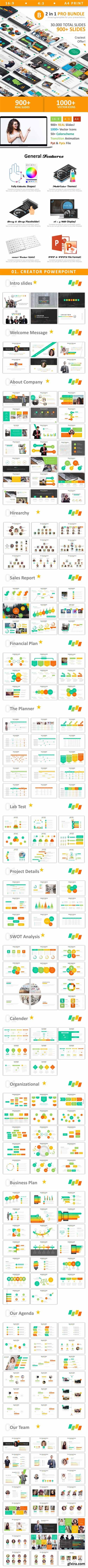 GR - 2 in 1 Business Pro Bundle Powerpoint 20897806
