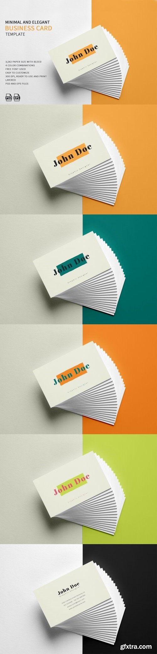 CM - Minimal Business Card 1359259