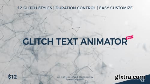 Videohive - Glitch Text Animator PRO V2 - 20591425