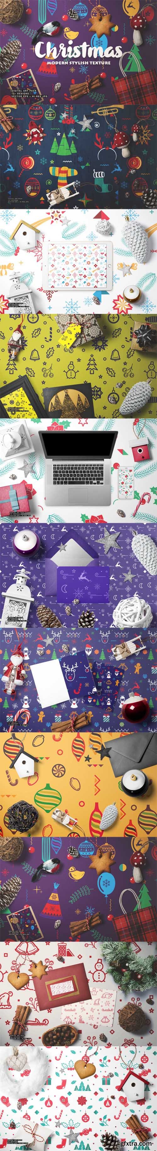 Christmas Seamless Patterns Christmas Seamless Patterns