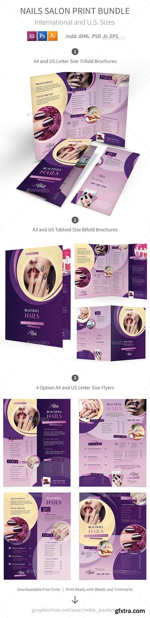 GR - Nails Salon Print Bundle 20915100