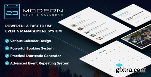 CodeCanyon - Modern Events Calendar v2.1.0 - Responsive Event Scheduler & Booking For WordPress - 17731780