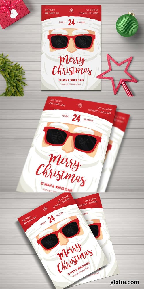 Christmas Santa Claus Flyer Christmas Santa Claus Flyer