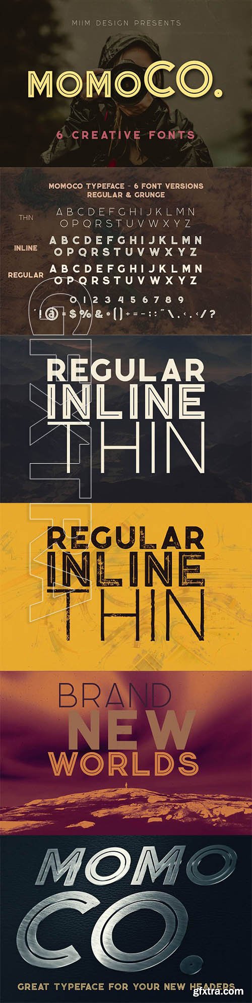 CreativeMarket - Momoco - Display Font 2019248