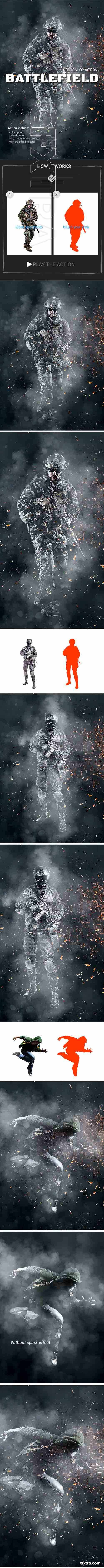 GraphicRiver - Battlefield Photoshop Action 20908798