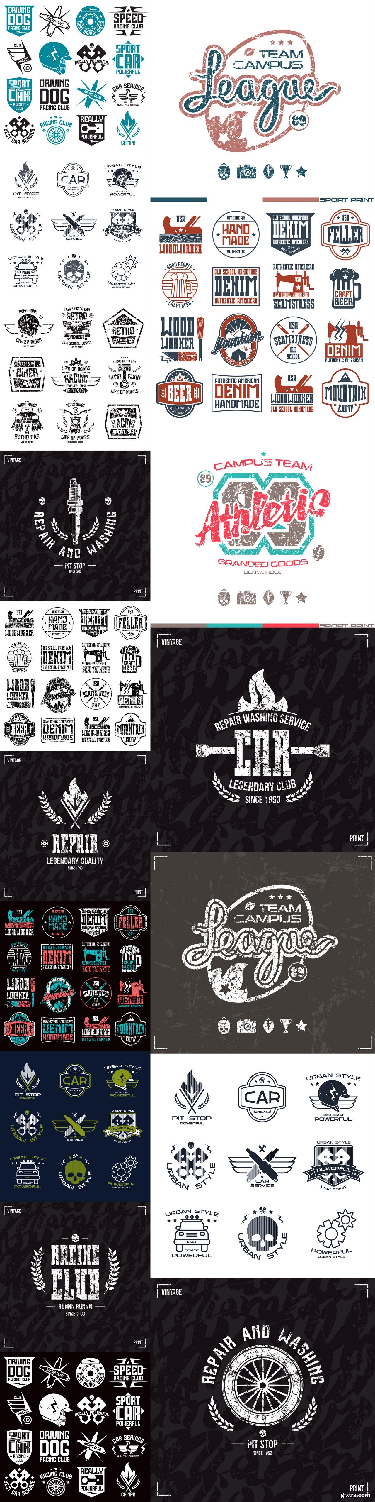 Old Vectors Logo GFxtra