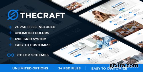 ThemeForest - The Craft - Business PSD Template 20871798
