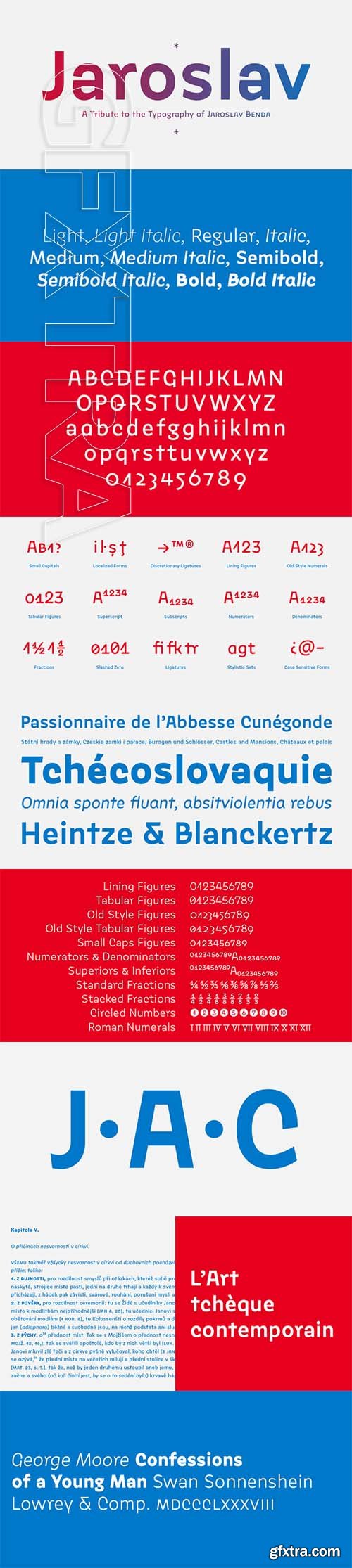 Jaroslav font family