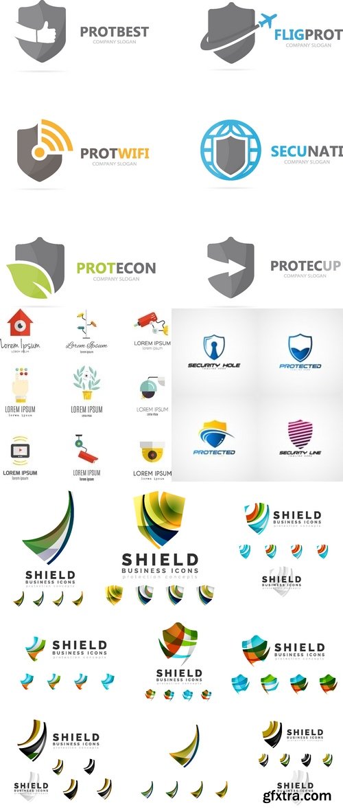 Vectors - Security Company Logotypes 6