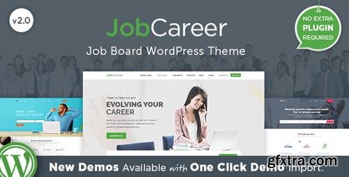 ThemeForest - JobCareer v2.1 - Job Board Responsive WordPress Theme - 14221636
