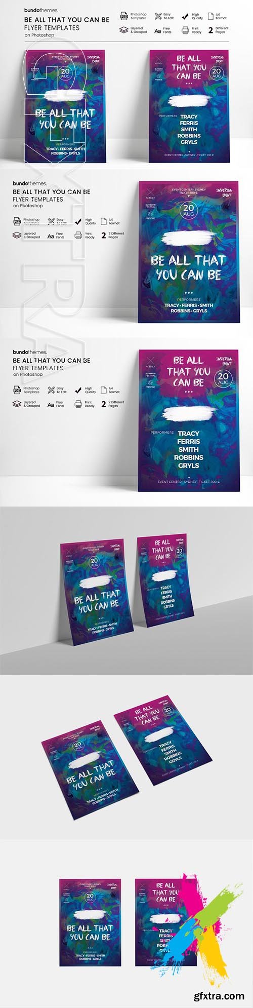 CreativeMarket - Be All That You Can Be Flyer 2033544